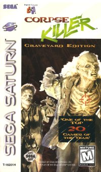 Corpse Killer Graveyard Edition Sega Saturn US box art